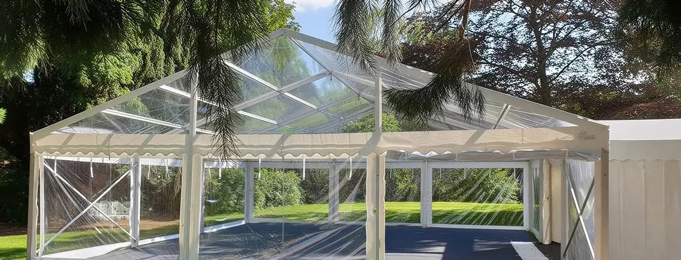 Clear span marquee