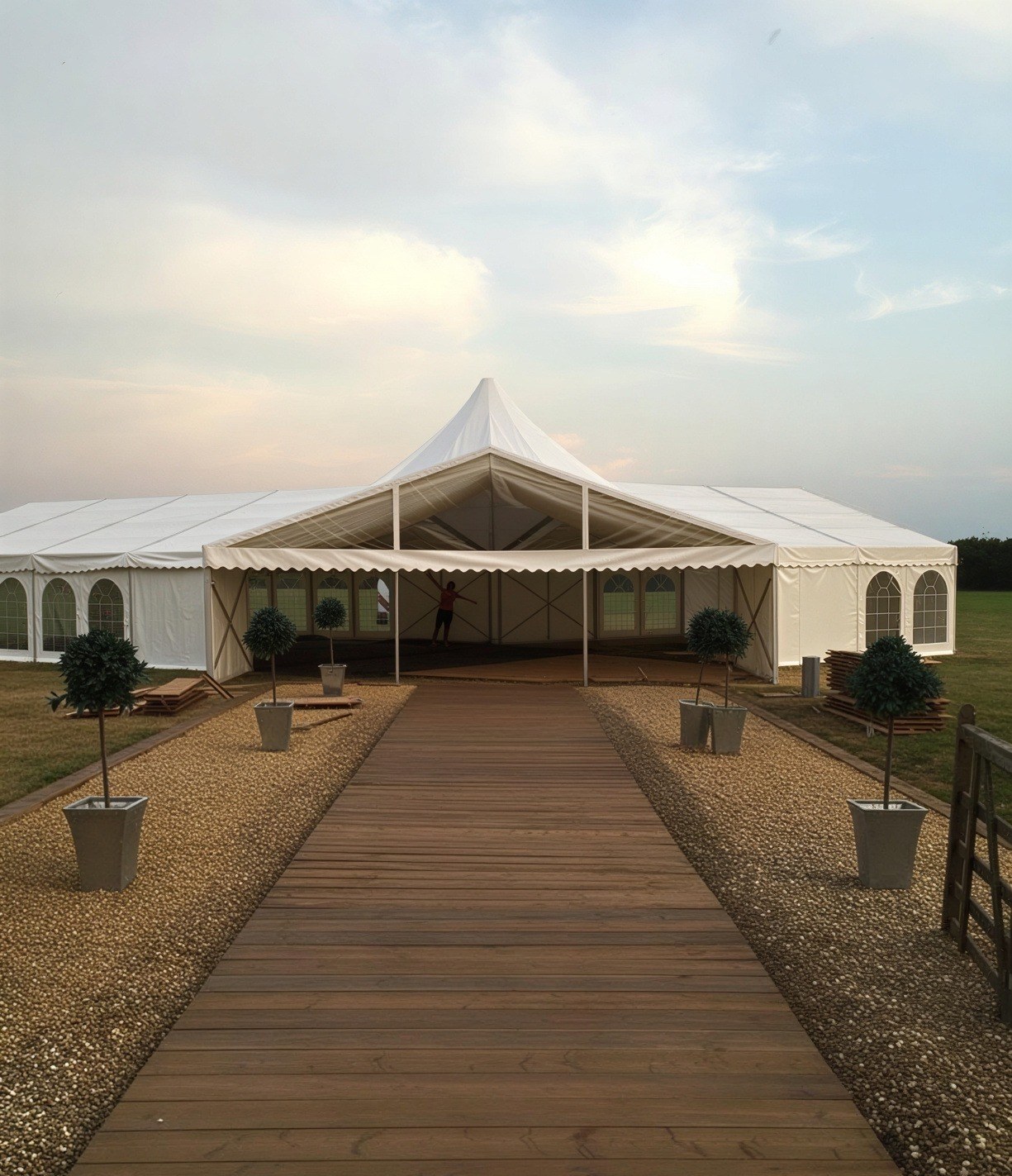 Corporate marquee structure Northamptonshire