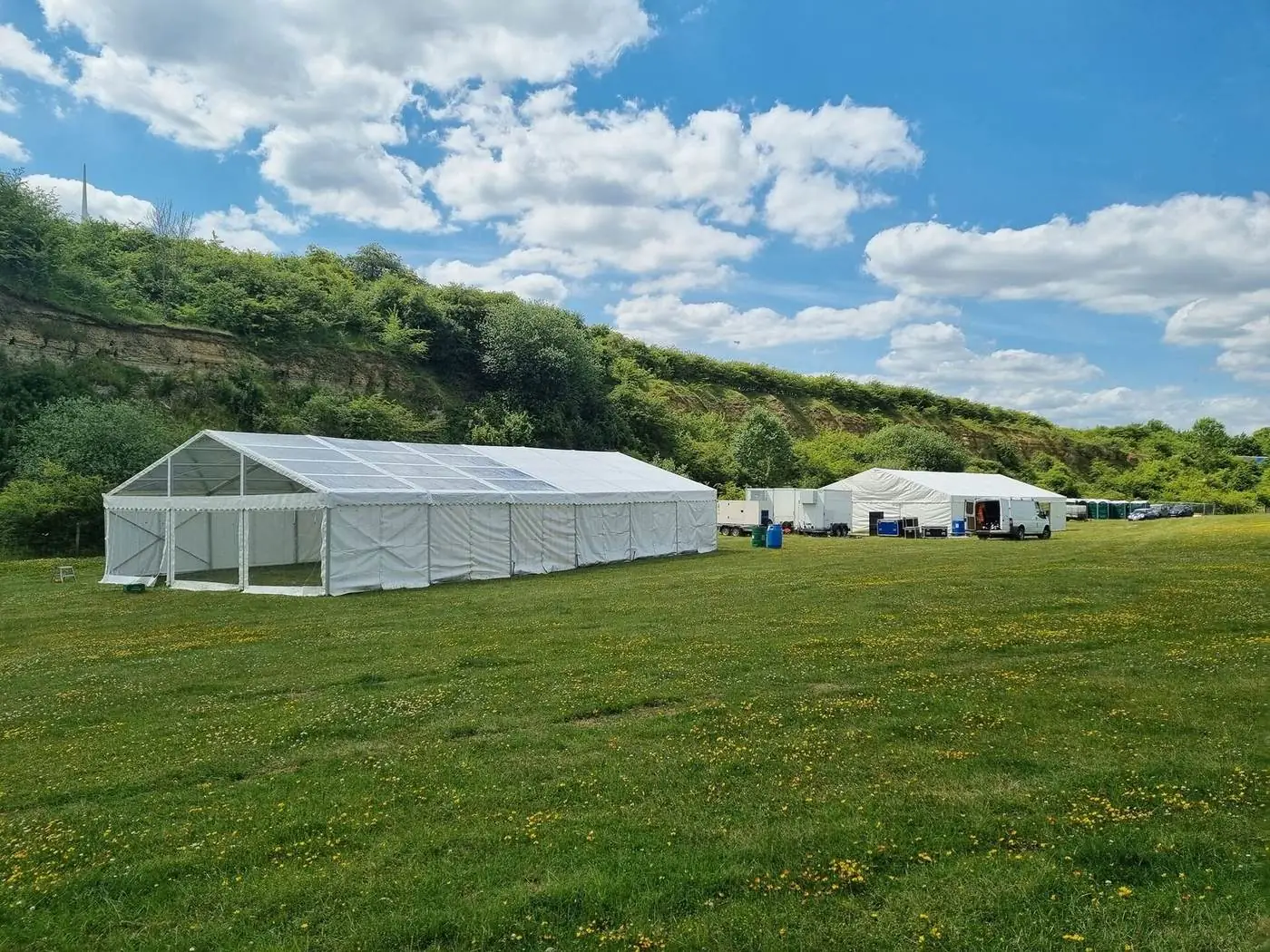 Festival marquee hire