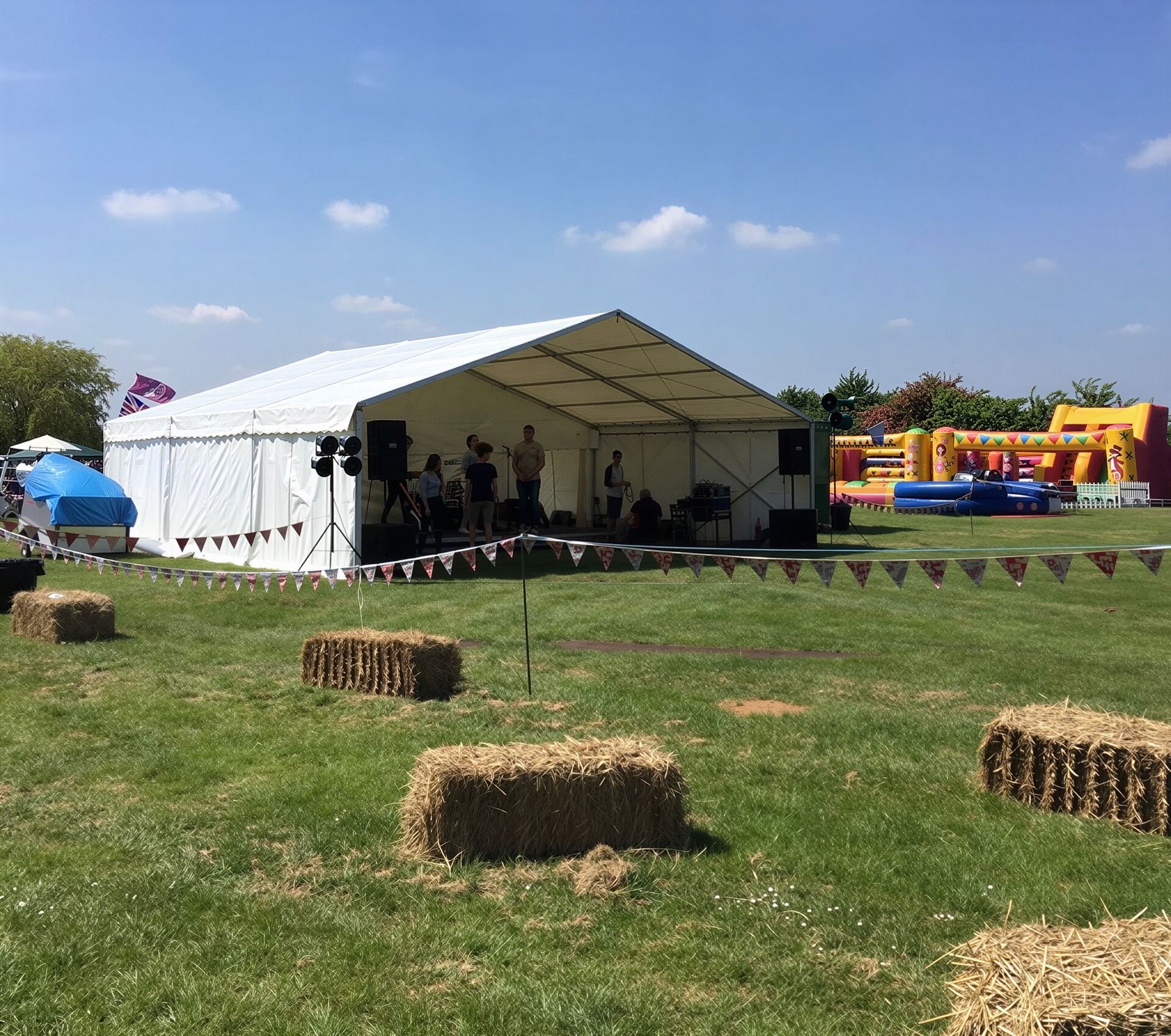 Stage cover and performance structure hire